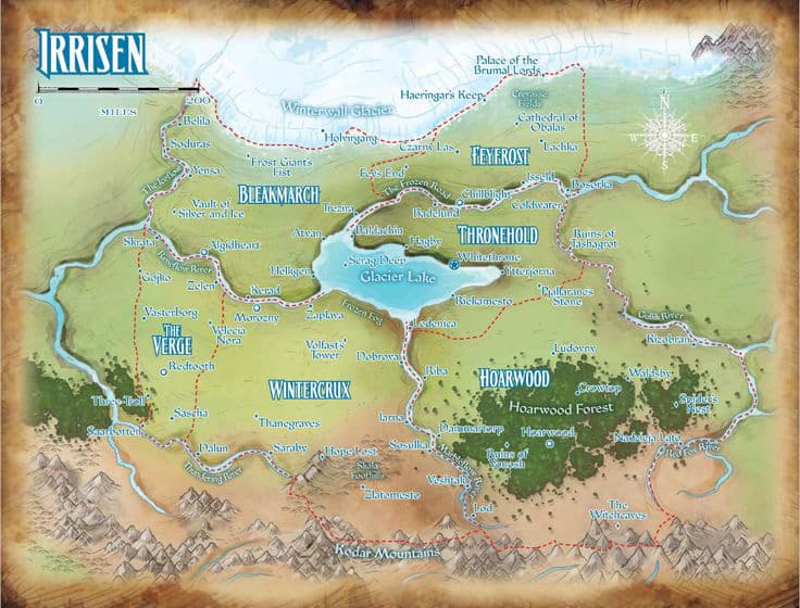 The lands of Irrisen